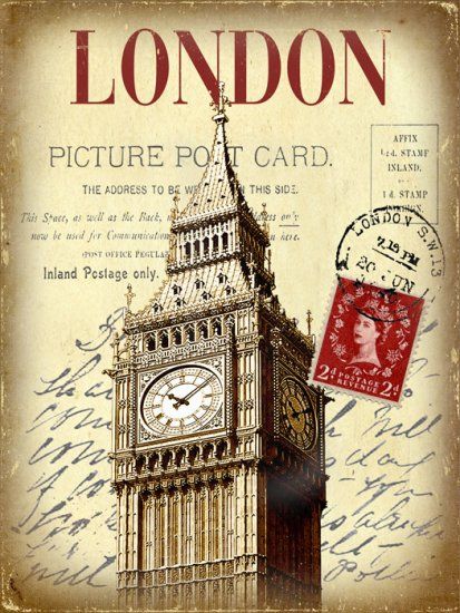 London ~ Picture Postcard:
