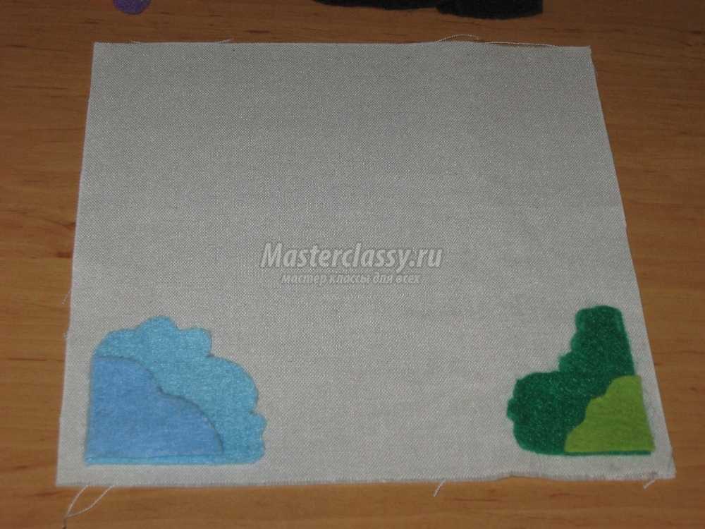 Развивающая книга из фетра