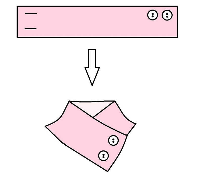 Как сшить оригинальный съёмный воротник-стойку