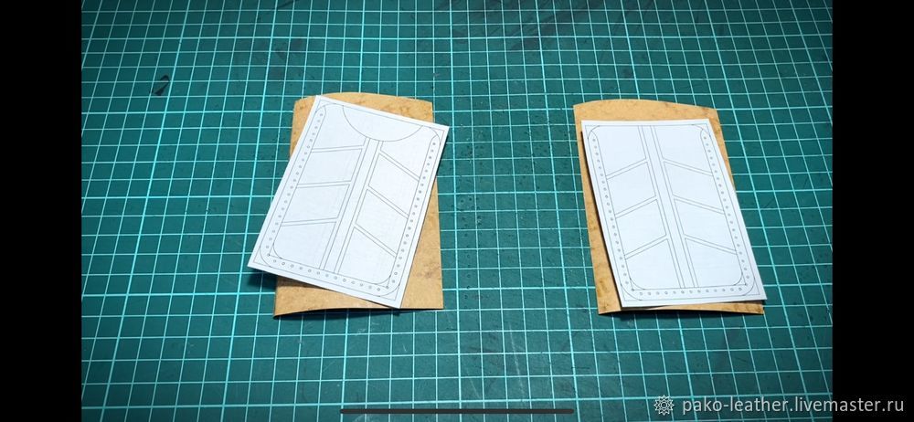 Тонкий картхолдер из кожи козы с объёмным узором давленка, тиснение, подиум, фото № 5 Тонкий картхолдер из кожи козы с объёмным узором давленка, тиснение, подиум, фото № 5