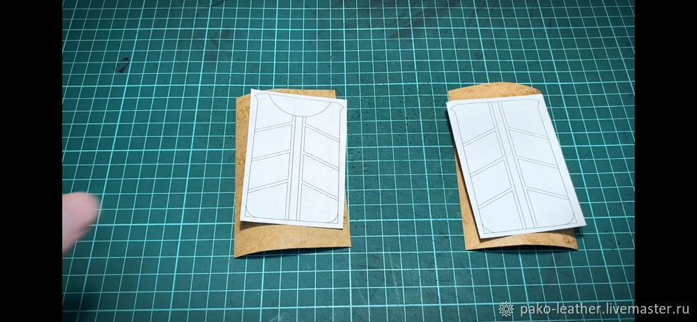 Тонкий картхолдер из кожи козы с объёмным узором давленка, тиснение, подиум, фото № 6 Тонкий картхолдер из кожи козы с объёмным узором давленка, тиснение, подиум, фото № 6