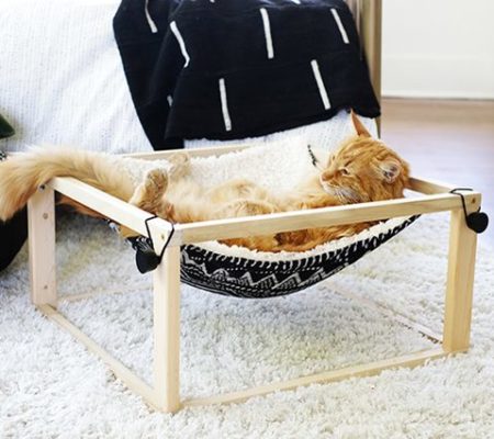 Гамак для кота - готовая работа