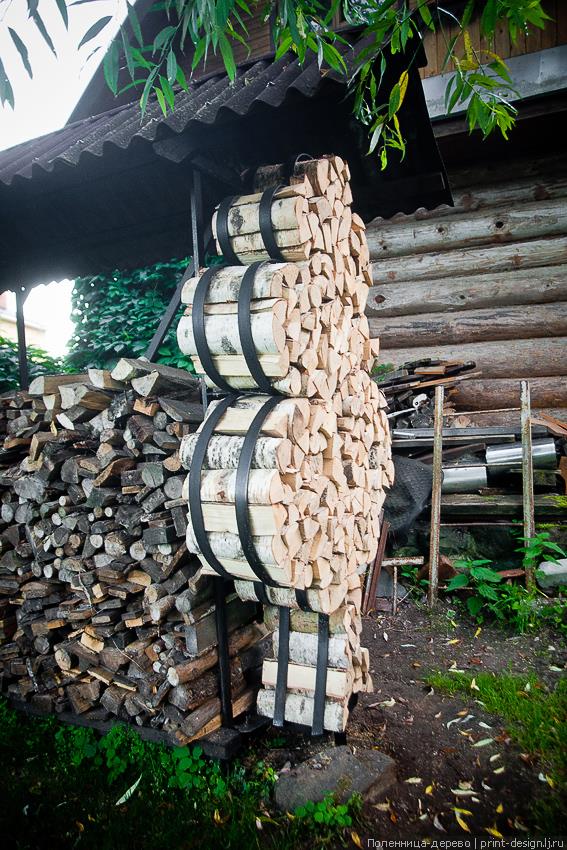 поленница дровяник полено дрова дача деревня ландшафт made of metal своими руками металл diy