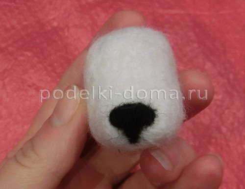 Игрушки собачки (сухое валяние)