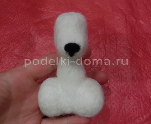 Игрушки собачки (сухое валяние)