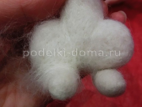 Игрушки собачки (сухое валяние)