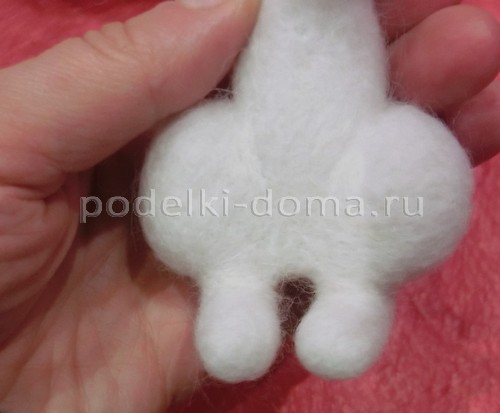 Игрушки собачки (сухое валяние)